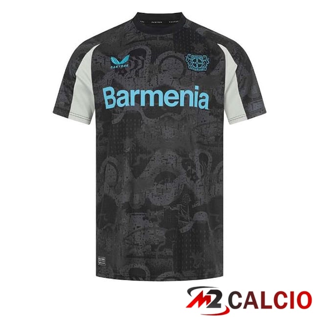 Maglie Calcio Bayer 04 Leverkusen Terza Nero 2024/2025