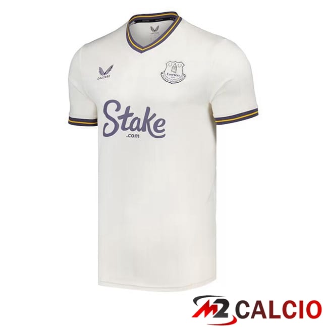 Maglie Calcio Everton Terza Bianco 2024/2025
