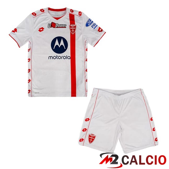 Maglie Calcio AC Monza Bambino Seconda Bianco 2024/2025