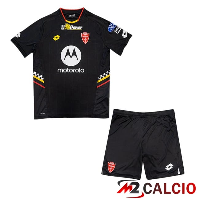 Maglie Calcio AC Monza Bambino Terza Nero 2024/2025