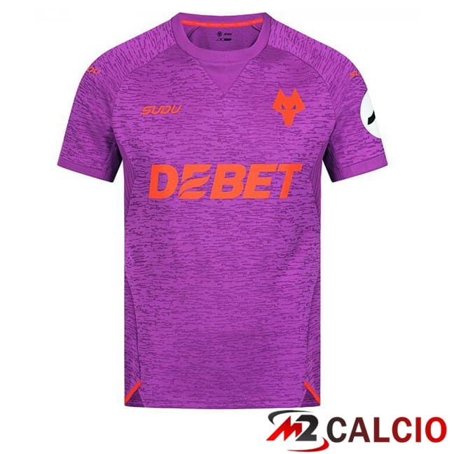 Maglie Calcio Wolves Terza Viola 2024/2025