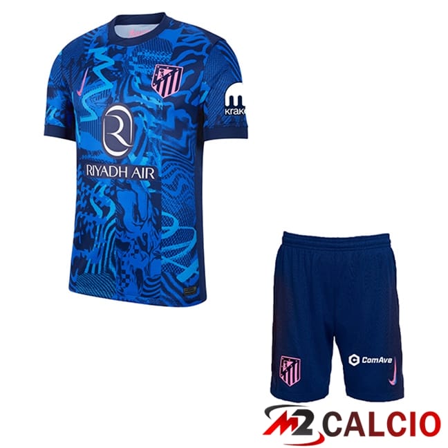 Maglie Calcio Atletico Madrid Bambino Terza 2024/2025