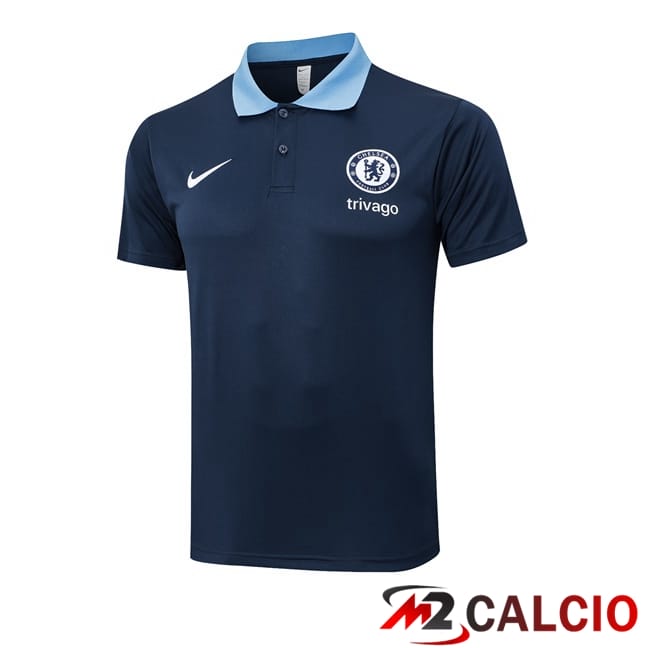 Maglia Polo FC Chelsea Blu Reale 2024/2025