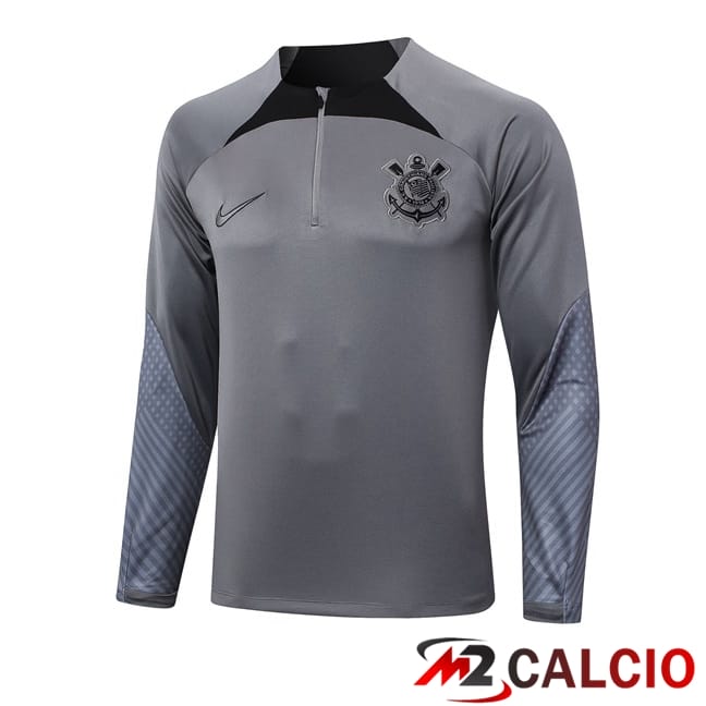 Felpa Allenamento Corinthians Grigio 2024/2025
