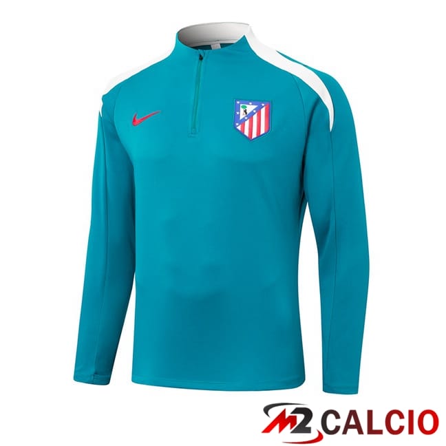 Felpa Allenamento Atletico Madrid Blu 2024/2025