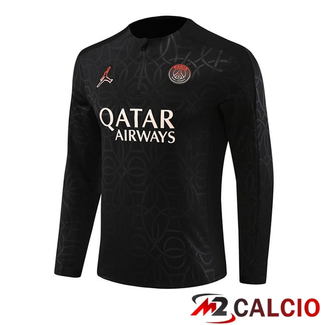 Felpa Allenamento JORDAN Paris PSG Nero 2024/2025