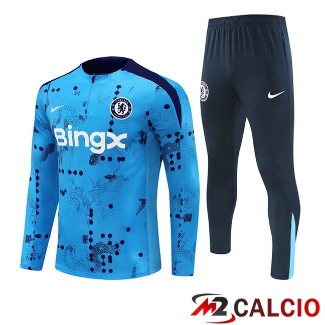 Insieme Tuta Calcio FC Chelsea Blu 2024/2025