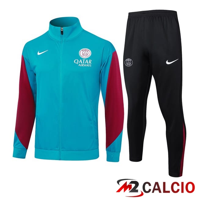 Insieme Tuta Calcio - Giacca Paris PSG Blu 2024/2025