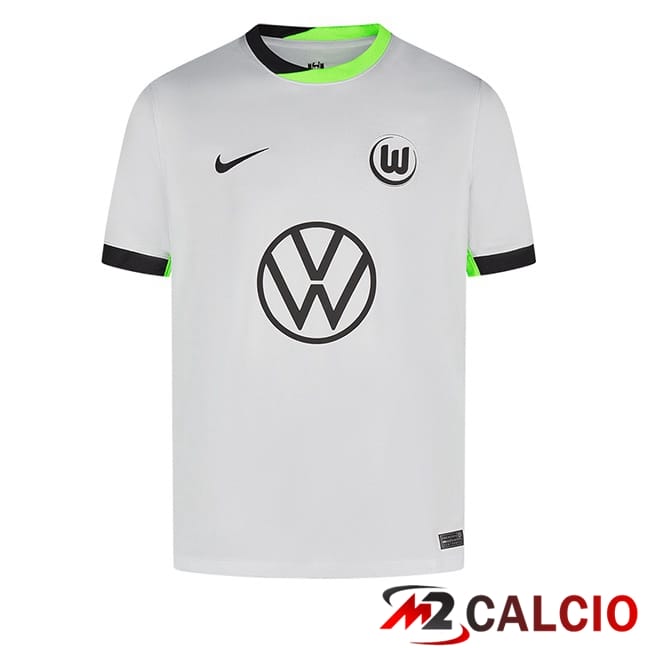 Maglie Calcio Vfl Wolfsburg Terza Bianco 2024/2025