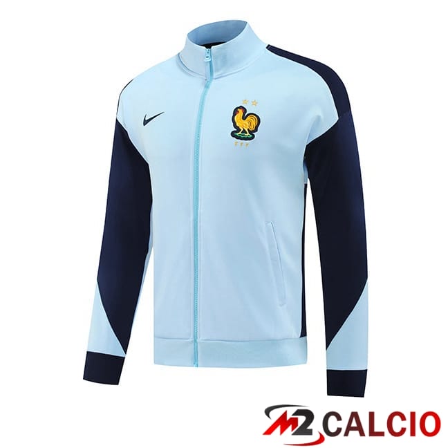 Giacca Calcio Francia Blu 2024/2025