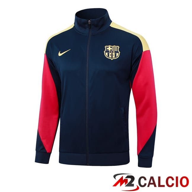 Giacca Calcio FC Barcellona Blu Reale 2024/2025