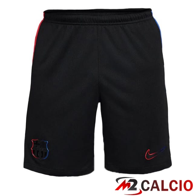 Pantaloncini Calcio FC Barcellona Seconda Nero 2024/2025