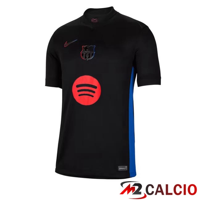 Maglie Calcio FC Barcellona Seconda Nero 2024/2025