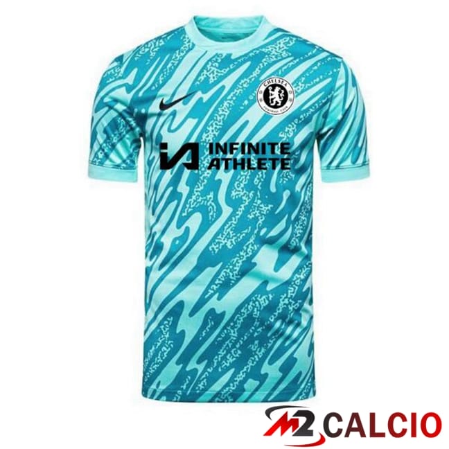 Maglie Calcio FC Chelsea Portiere Blu 2024/2025