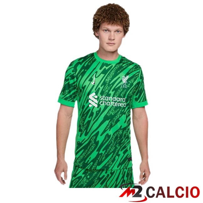Maglie Calcio FC Liverpool Portiere Verde 2024/2025