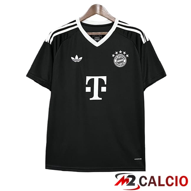 Maglie Calcio Bayern Monaco Portiere Nero 2024/2025