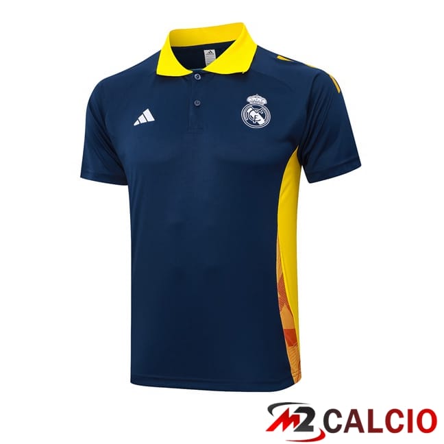 Maglie Polo Real Madrid Blu Reale 2024/2025