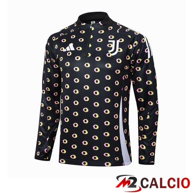 Felpa Allenamento Juventus Nero 2024/2025