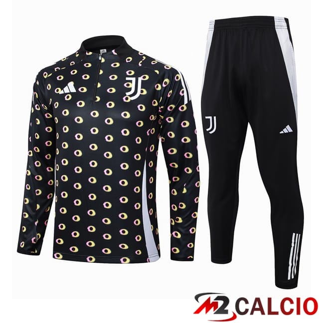 Insieme Tuta Calcio Juventus Nero 2024/2025