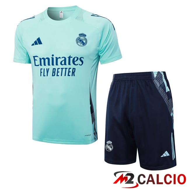 Insieme T Shirt Allenamento Arsenal + Pantaloncini Verde 2024/2025