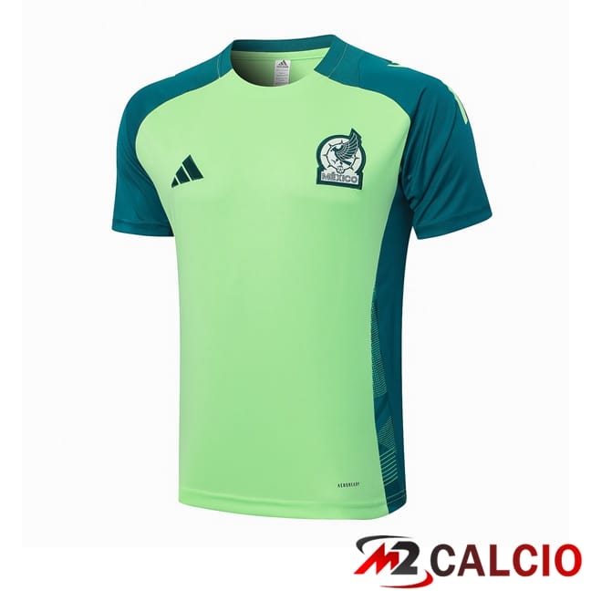 T Shirt Allenamento Messico Verde 2024/2025