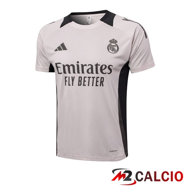 T Shirt Allenamento Real Madrid Grigio 2024/2025