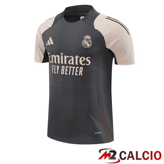 T Shirt Allenamento Real Madrid Grigio 2024/2025