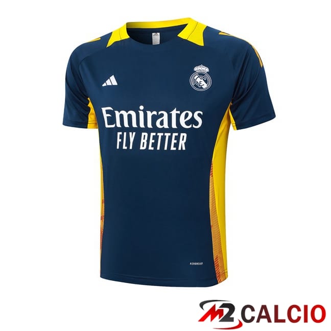T Shirt Allenamento Real Madrid Blu Reale 2024/2025