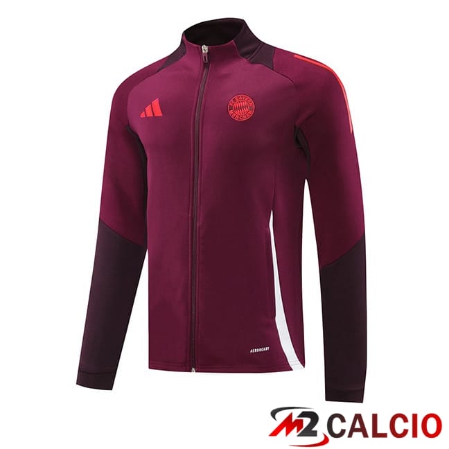 Giacca Calcio Bayern Monaco Rosso 2024/2025