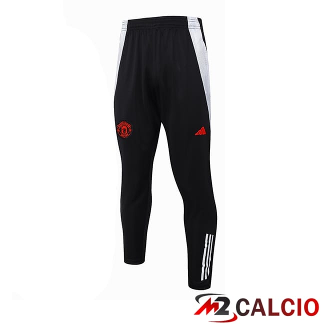 Pantaloni Da Allenamento Manchester United Nero 2024/2025