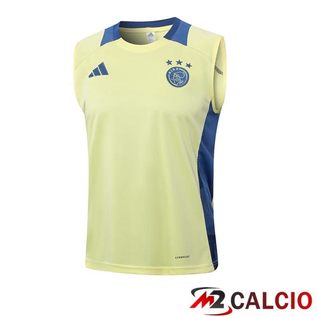 Canotta Allenamento AFC Ajax Giallo 2024/2025