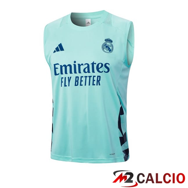 Canotta Allenamento Real Madrid Verde 2024/2025