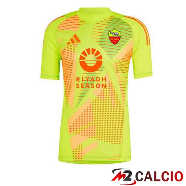 Maglie Calcio AS Roma Portiere Giallo 2024/2025
