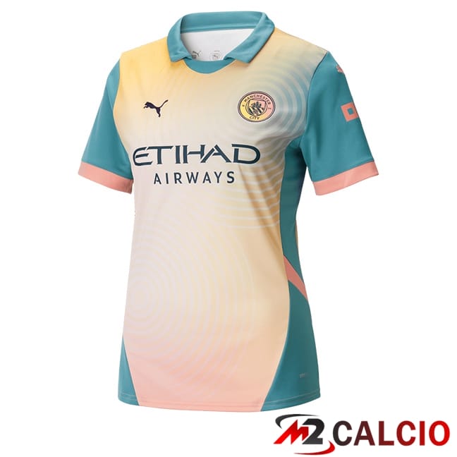 Maglie Calcio Manchester City Donna Quarto 2024/2025
