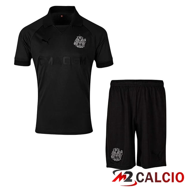 Maglie Calcio Marsiglia OM Bambino Edizione 125° anniversario Nero 2024/2025