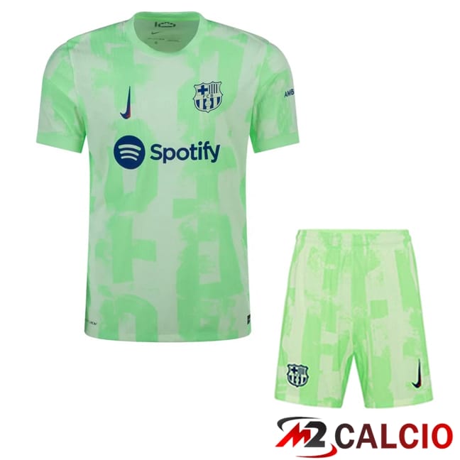 Maglie Calcio Barcellona Bambino Terza 2024/2025