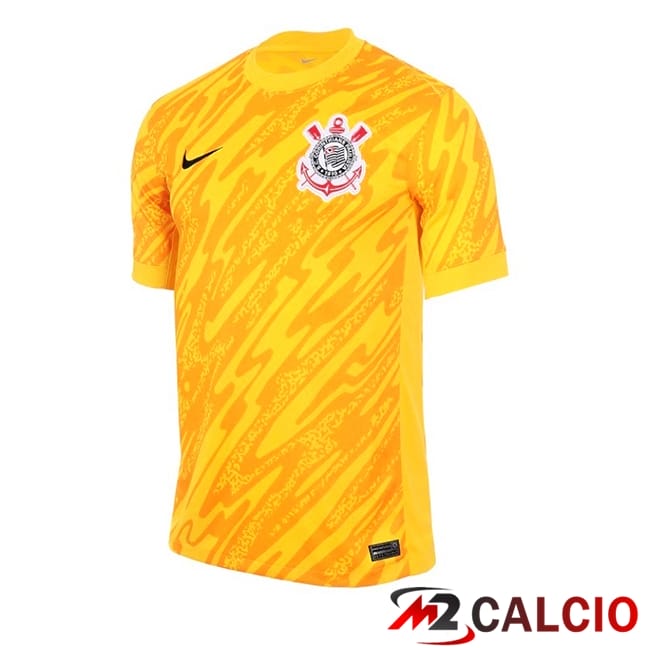 Maglie Calcio Corinthians Portiere Giallo 2024/2025
