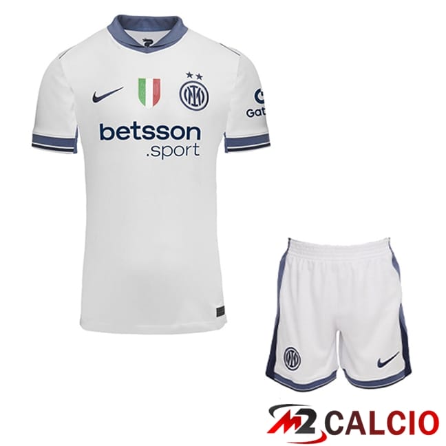 Maglie Calcio Inter Milan Bambino Seconda 2024/2025