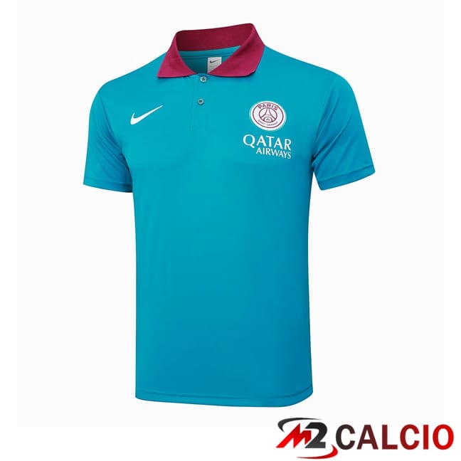 Maglie Polo Paris PSG Blu 2024/2025