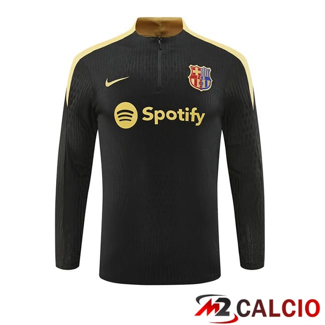 Felpa Allenamento FC Barcellona Nero 2024/2025