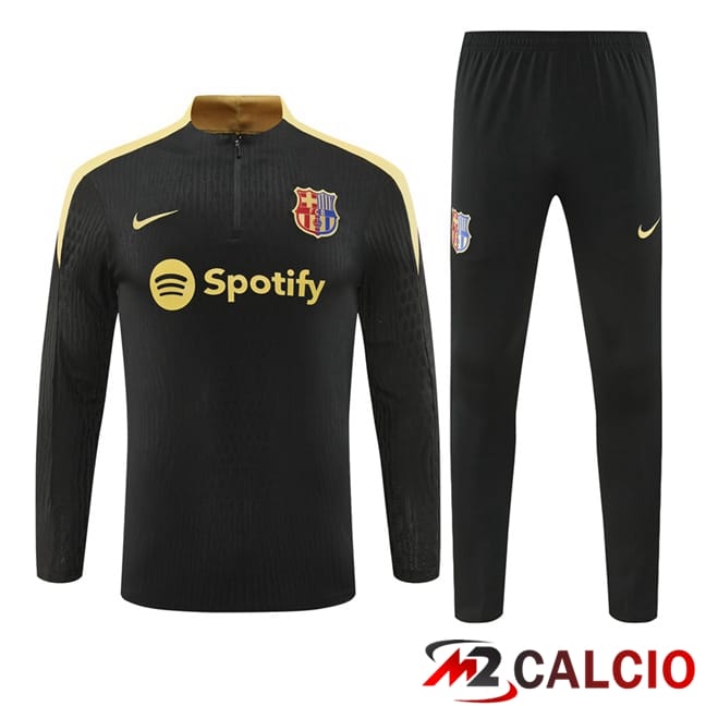 Insieme Tuta Calcio FC Barcellona Nero 2024/2025