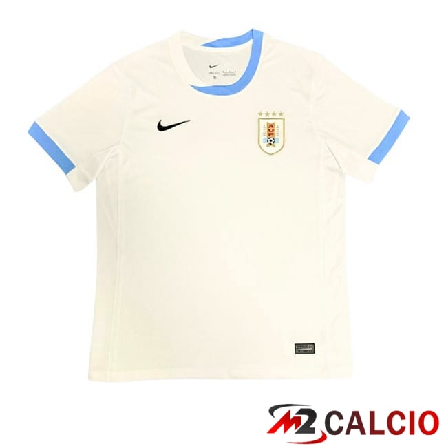 Maglie Calcio Uruguay Seconda Bianco 2024/2025