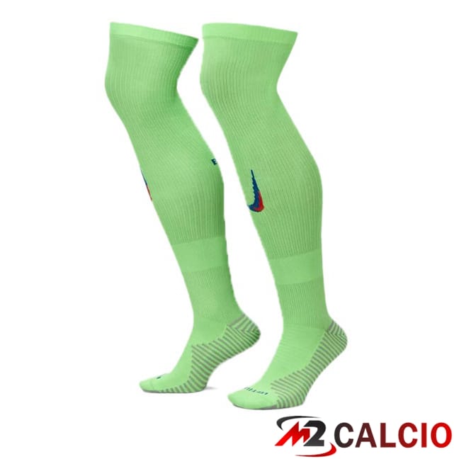Calzini Calcio Barcellona Terza Verde 2024/2025