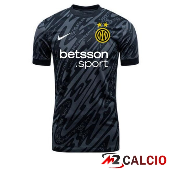 Maglie Calcio Inter Milan Portiere Nero 2024/2025