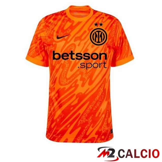 Maglie Calcio Inter Milan Portiere Arancia 2024/2025
