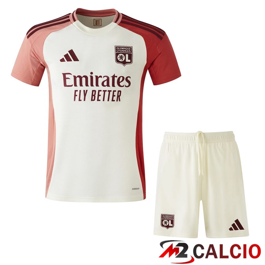 Insieme Maglie Calcio Lione OL Terza + Pantaloncini 2024/2025
