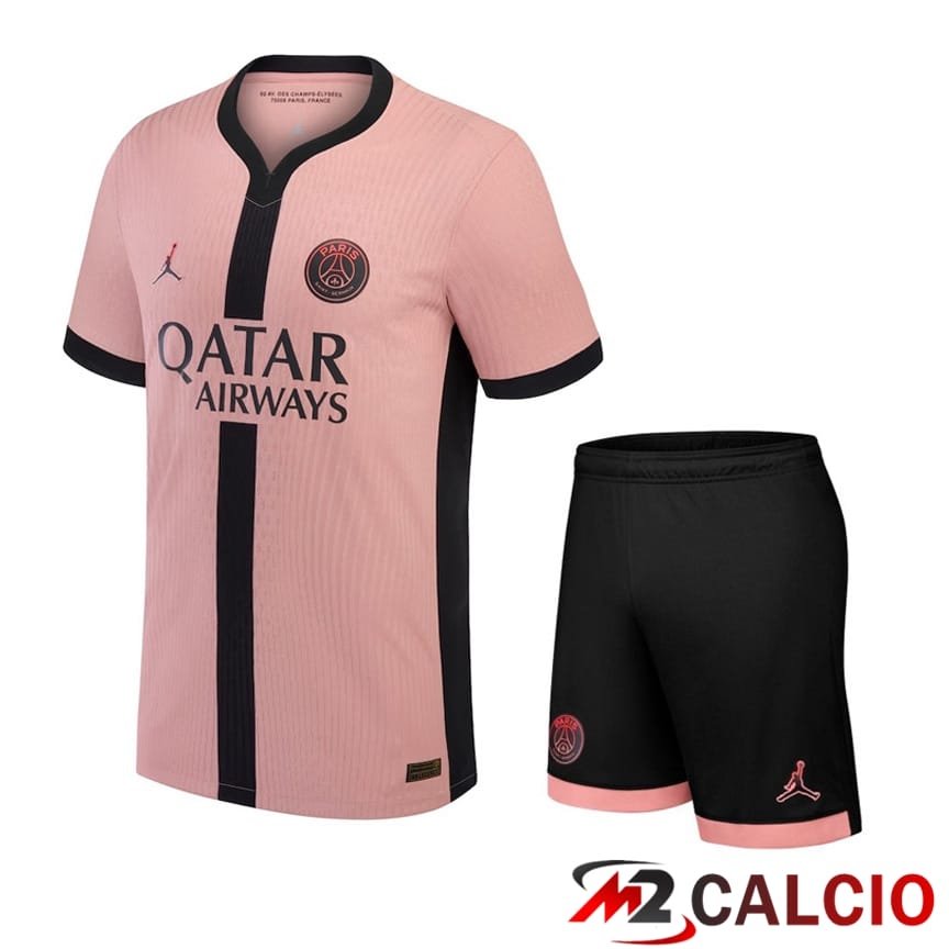 Insieme Maglie Calcio Paris PSG Terza + Pantaloncini 2024/2025
