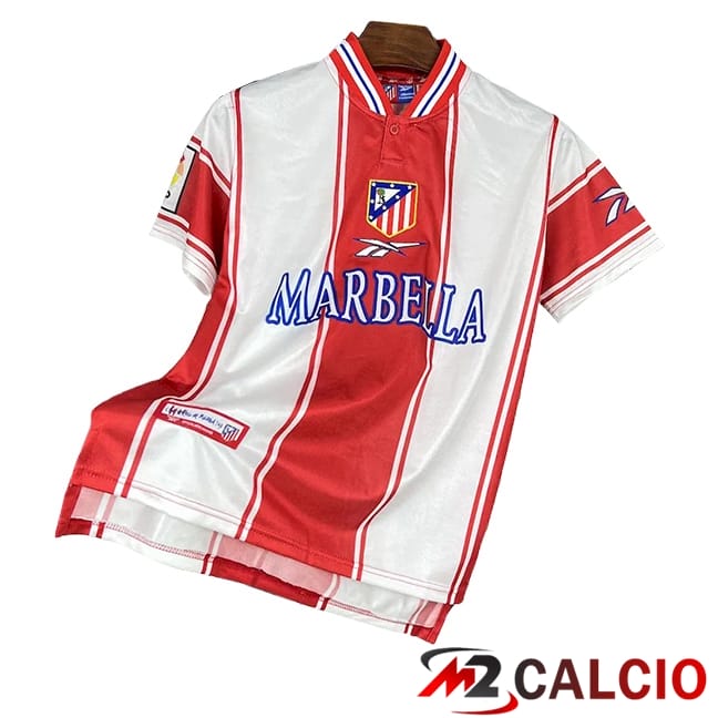 Maglie Calcio Atletico Madrid Retro Prima 1999/2000