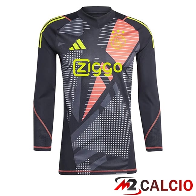 Maglie Calcio Ajax Portiere Manica Lunga Nero 2024/2025