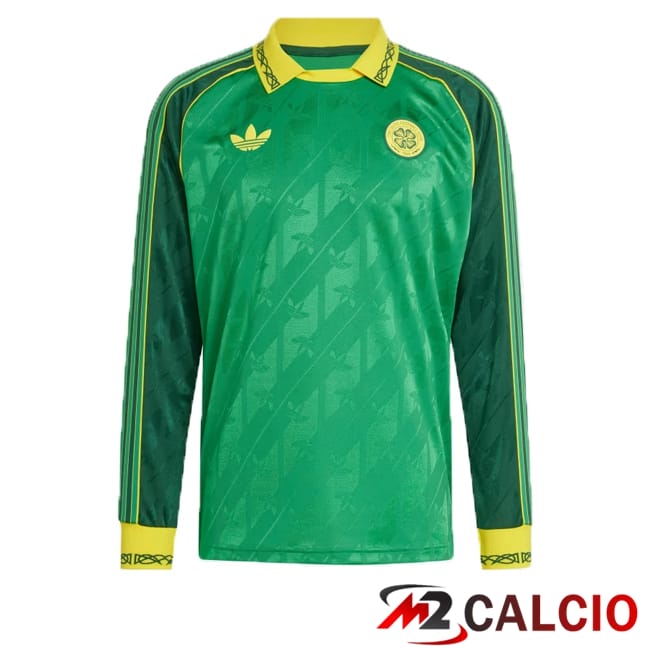 Maglie Calcio Celtic FC Manica Lunga Edizione Speciale Verde 2024/2025